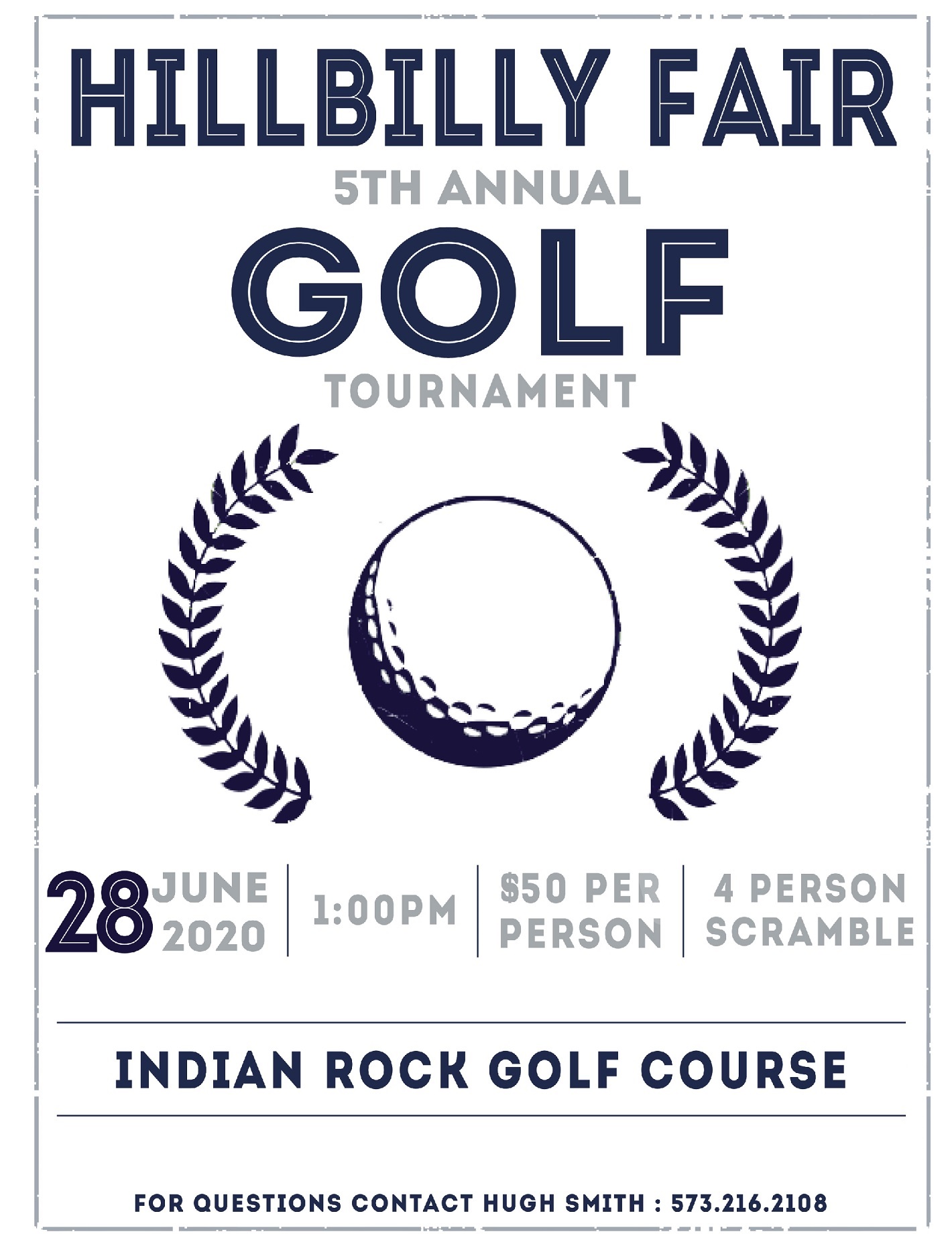 HillBilly Fair Golf Tournament Indian Rock Golf Club